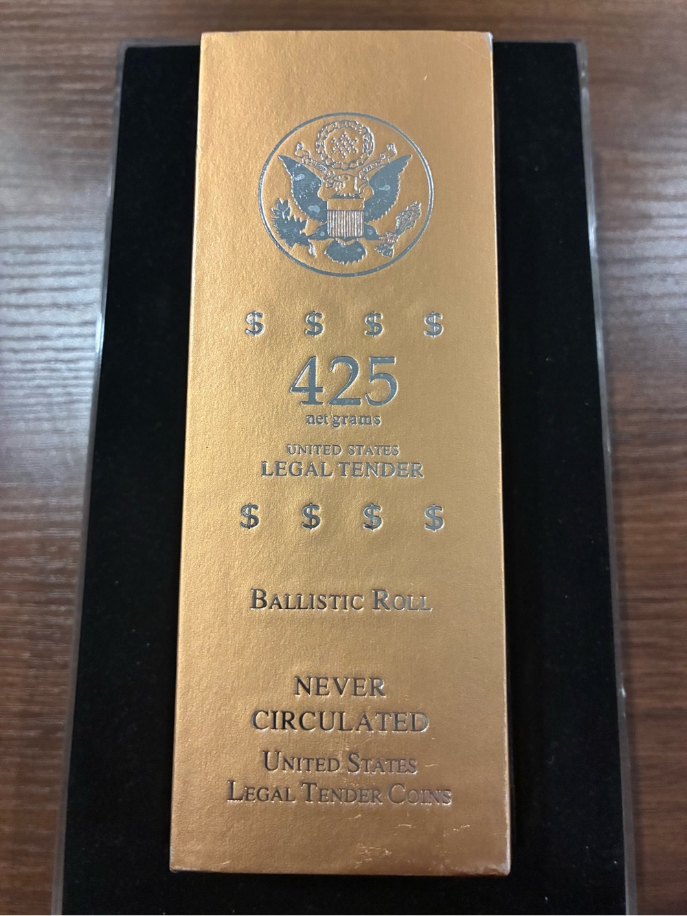 Ballistic Roll - 50 Brilliant Uncirculated 2007 P John Adams Presidential Dollar